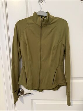 lululemon athletica Olive Utility Full-Zip Jacket